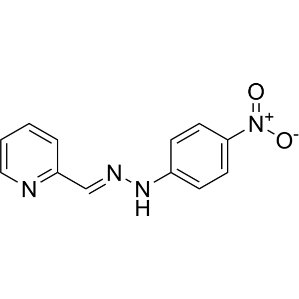 Pyridine-2-carboxaldehyde 4-nitrophenylhydrazone 70421-66-8